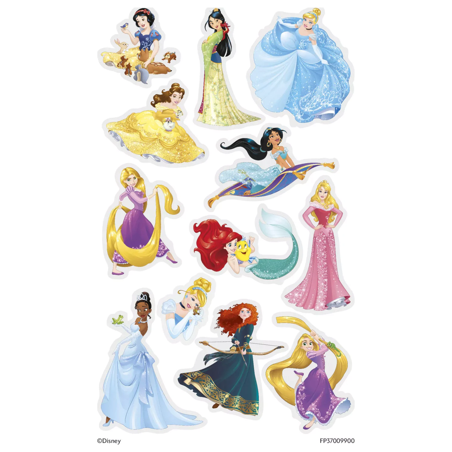 Disney Princesses Magic Tattoos 12-dielne produktová fotografia