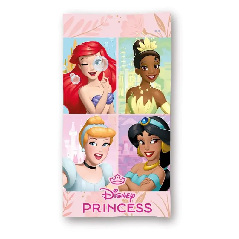 Disney Princess mikrovláknová plážová osuška produktová fotografia