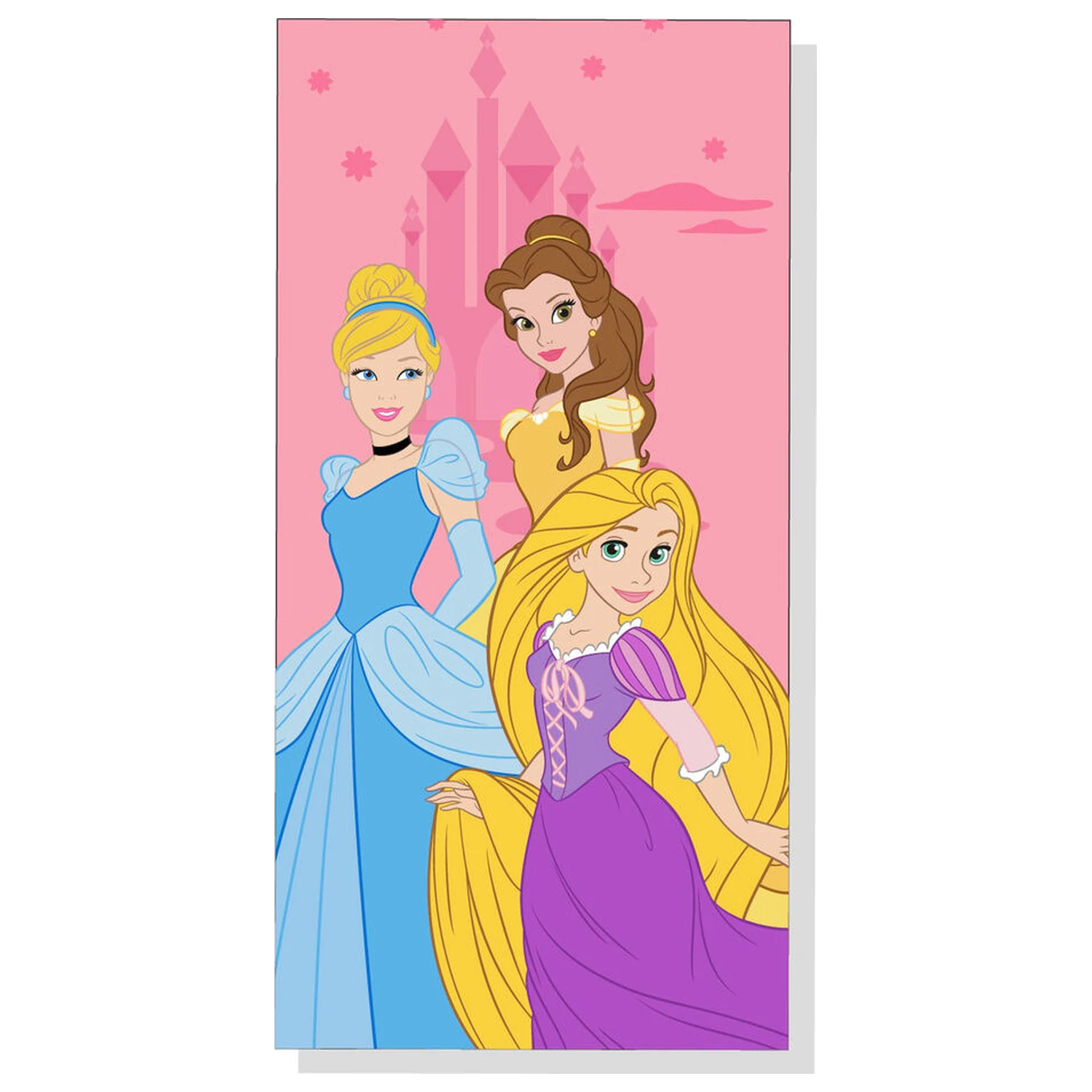 Disney Princess mikrovláknová plážová osuška produktová fotografia