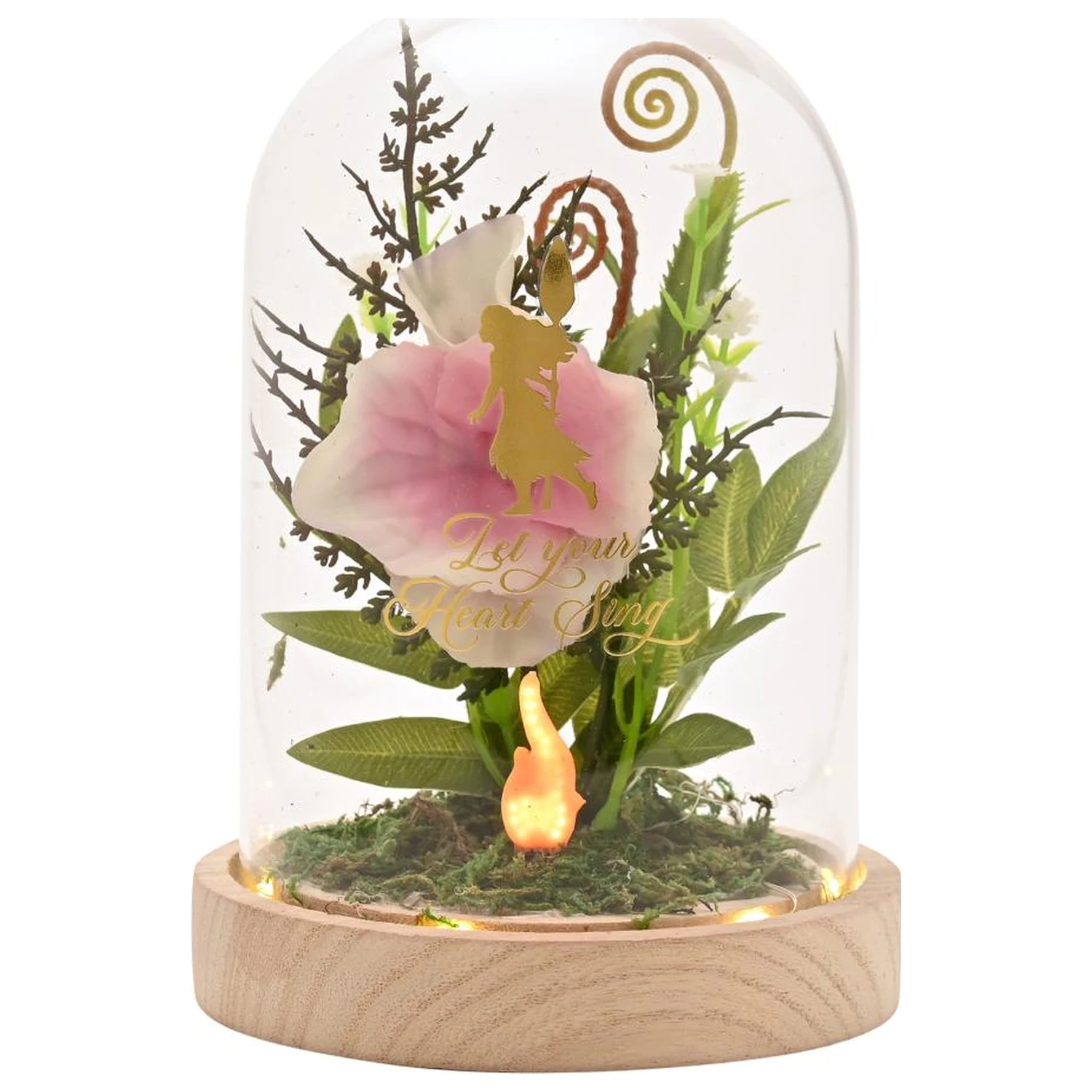 Disney Princess Moana Kvetinová cloche s neónovým svetlom produktová fotografia