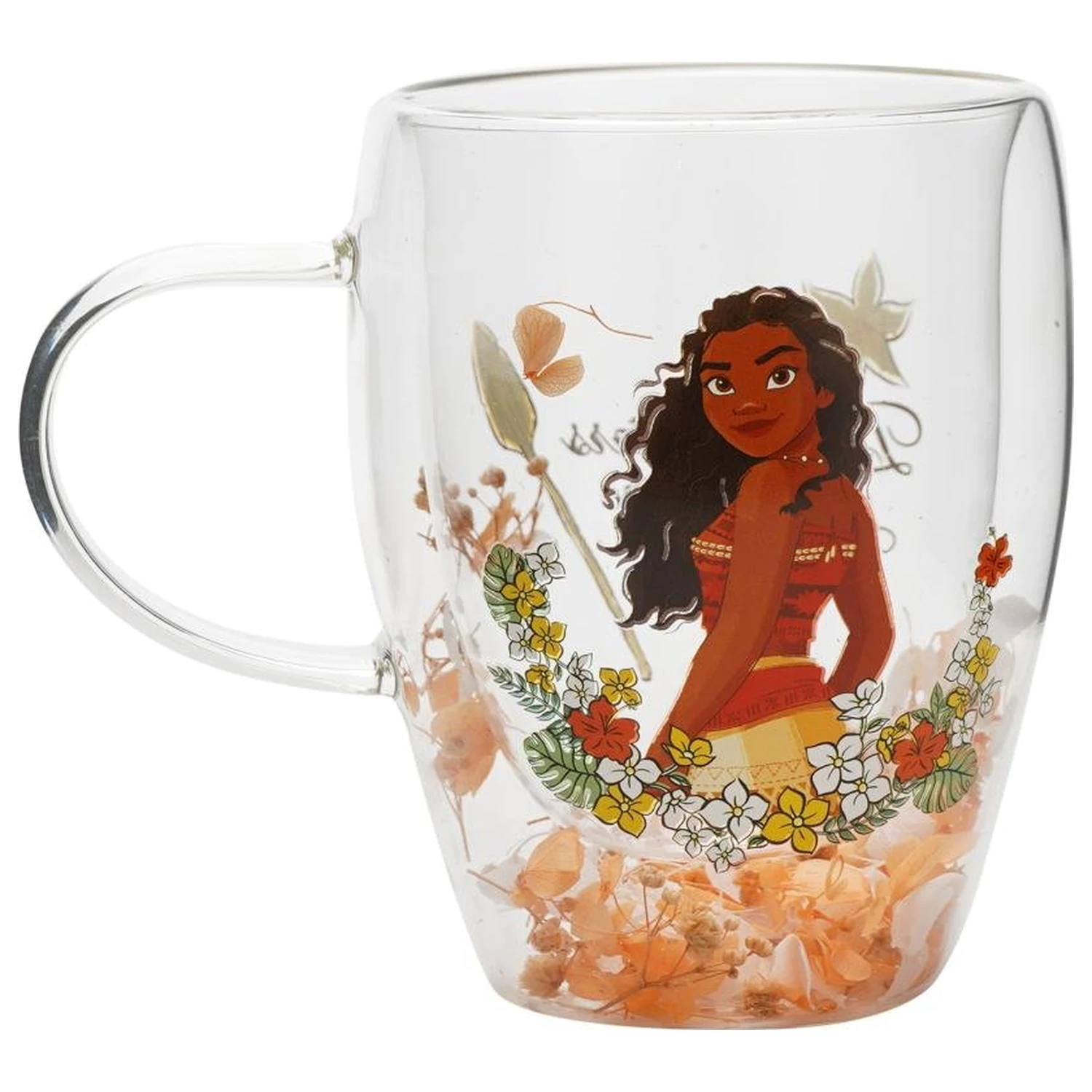 Disney Princess Moana pohár so sušenými kvetmi 300 ml produktová fotografia