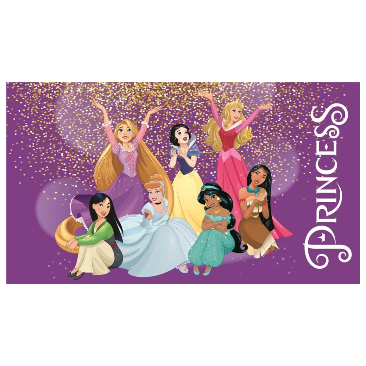 Disney Princesses Párty rohožka, kúpeľňová podložka 40x60 cm produktová fotografia