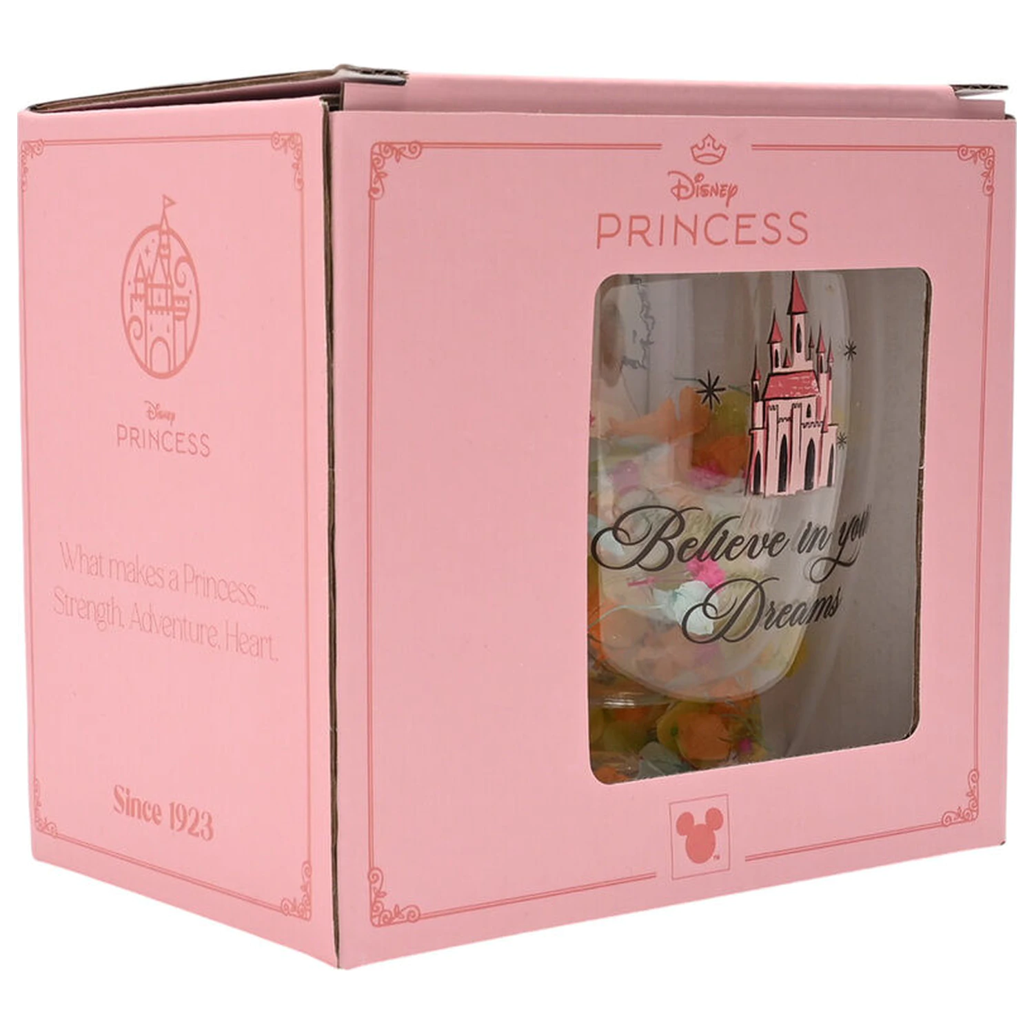 Disney Princess Princess sklo so sušenými kvetmi 300 ml produktová fotografia