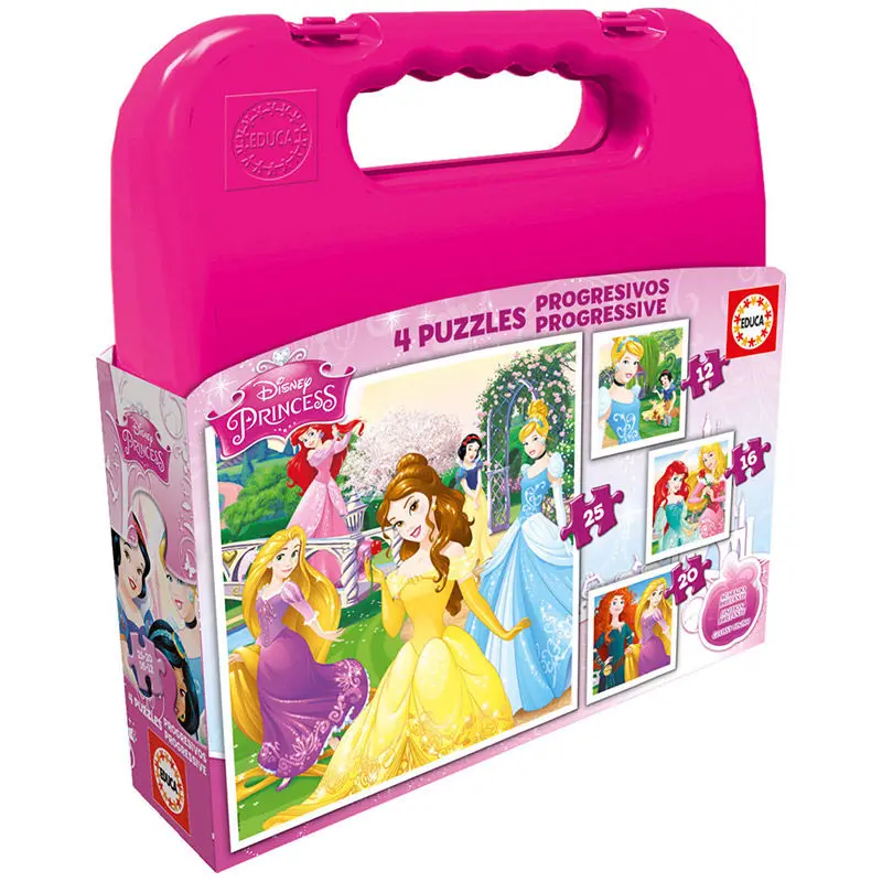 Disney Princess Progresívne puzzle 12-16-20-25 dielikov produktová fotografia
