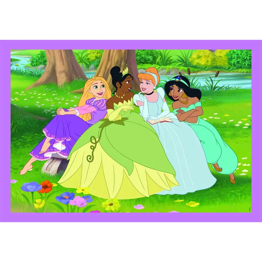 Disney Princess puzzle 12+16+20+24 dielikov produktová fotografia