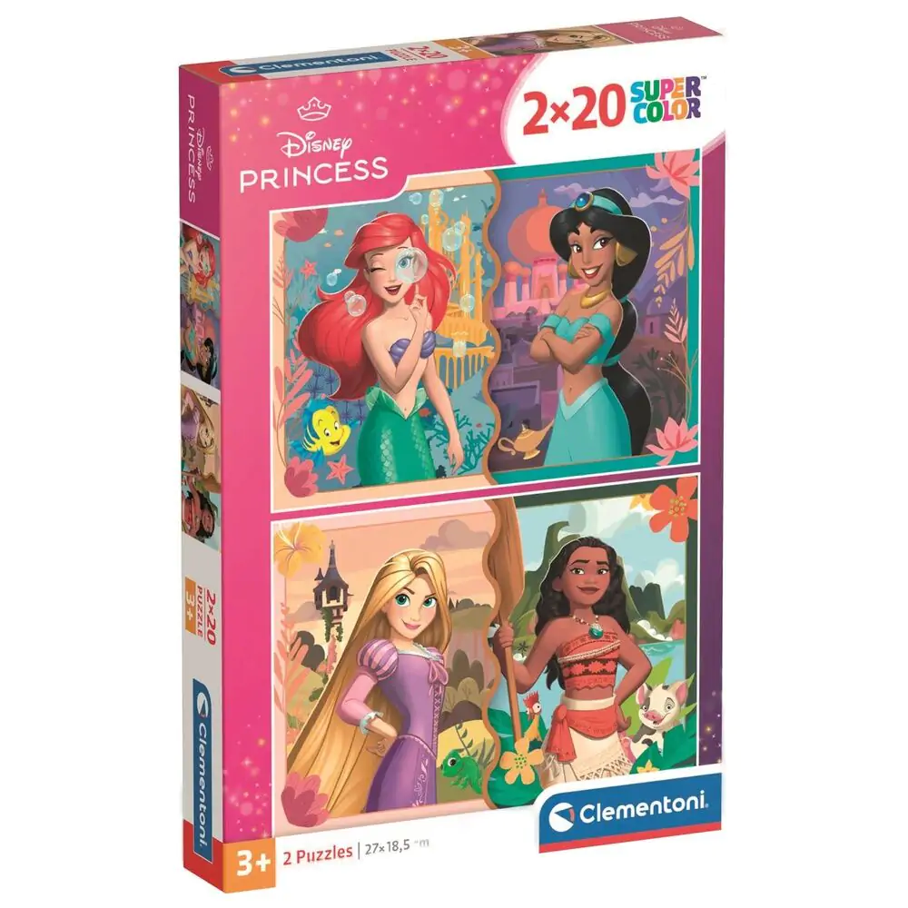 Disney Princess puzzle 2x20ks produktová fotografia