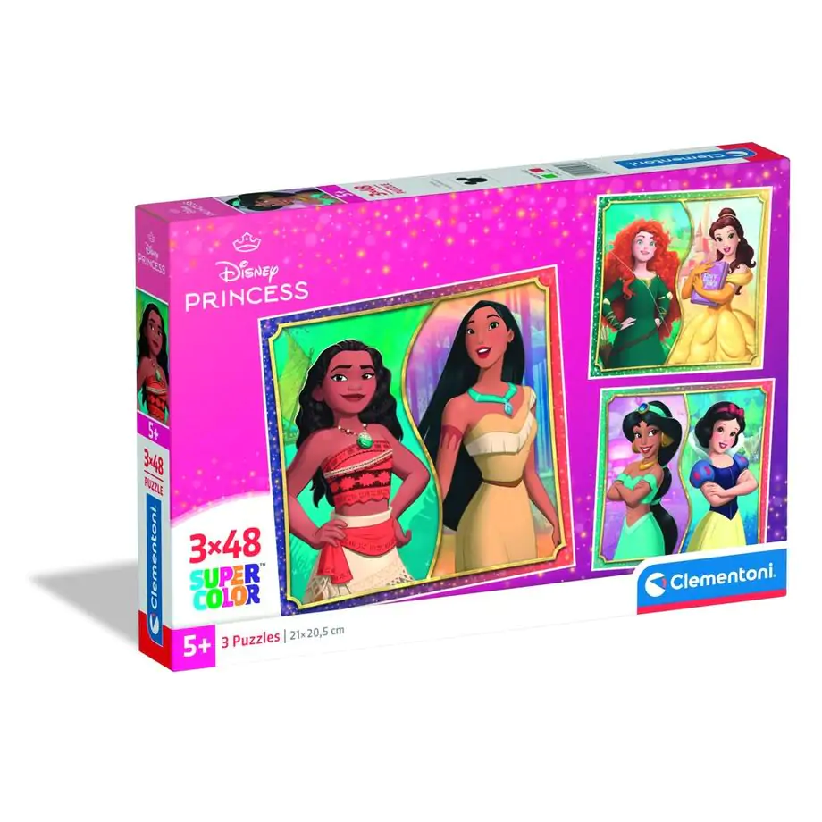 Disney Princess puzzle 3 x 48 dielikov produktová fotografia