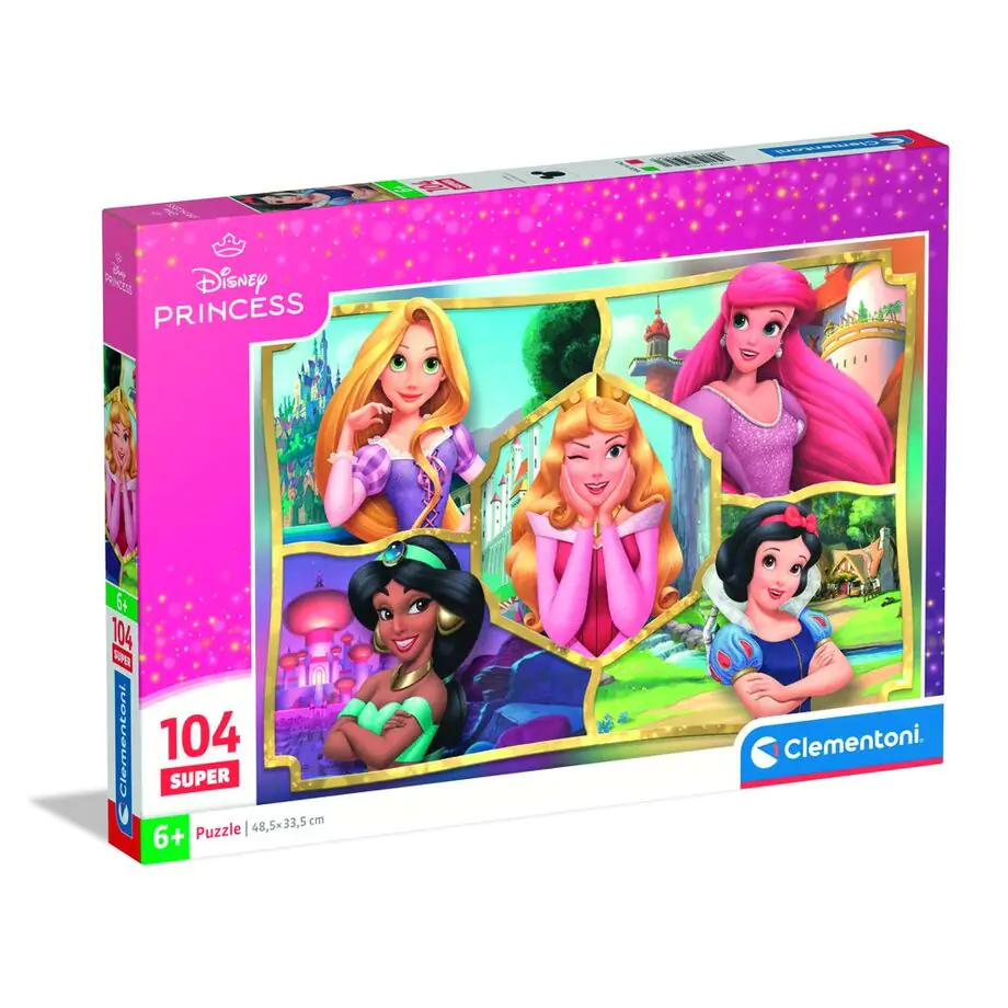 Disney Princess super puzzle 104 dielikov produktová fotografia