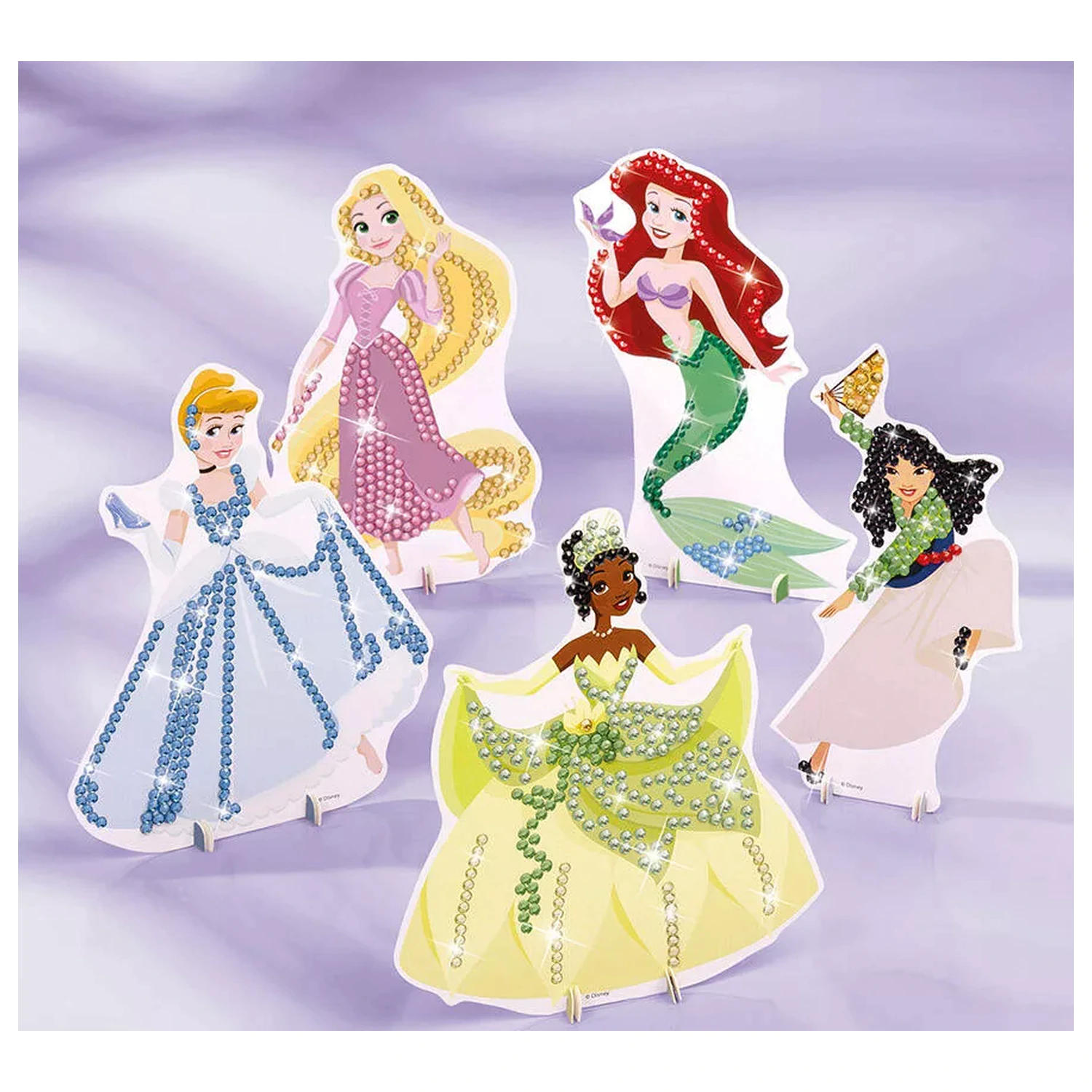 Disney Princess Totum Diamond Painting súprava, 5-dielna produktová fotografia