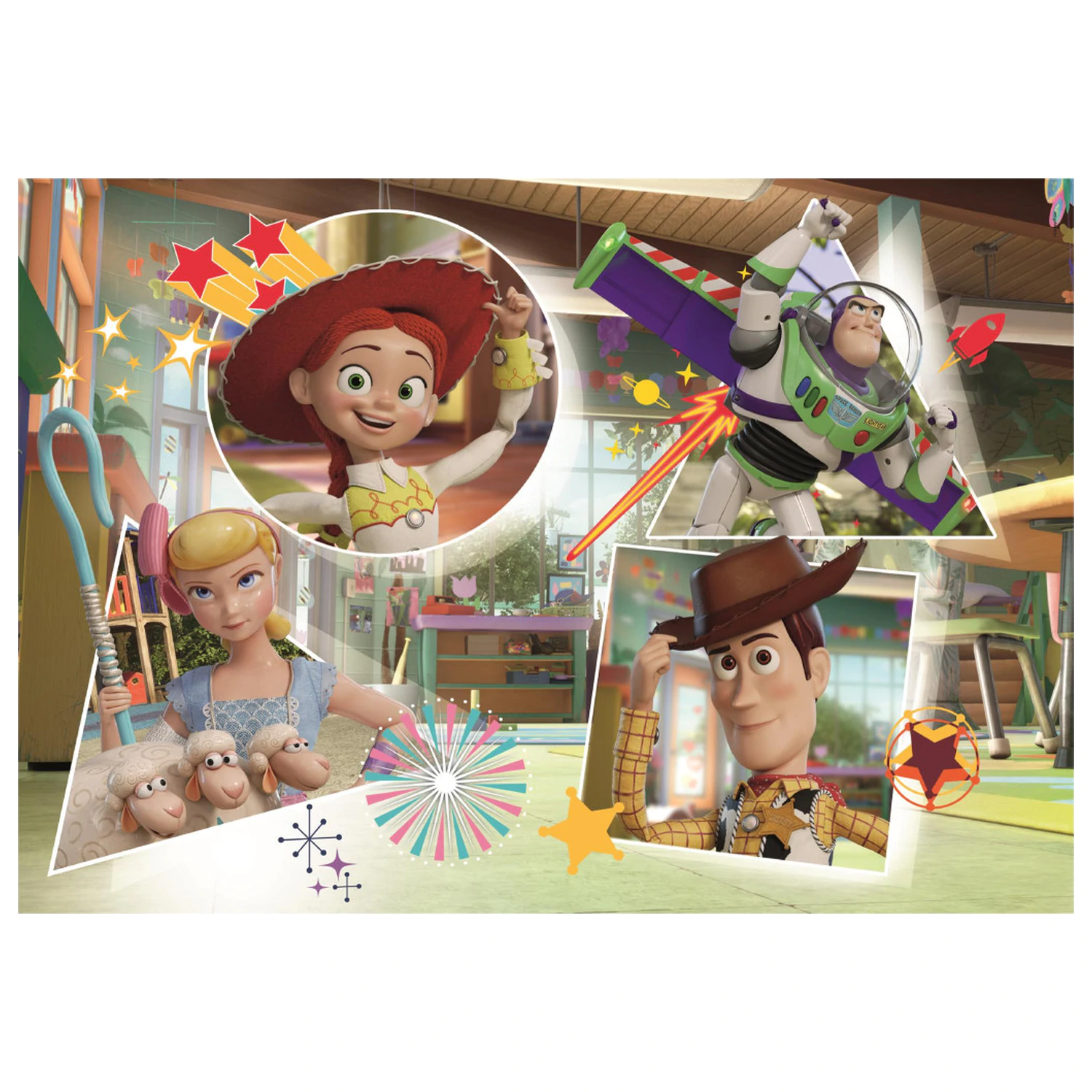Disney Toy Story Crew 104-dielne puzzle produktová fotografia