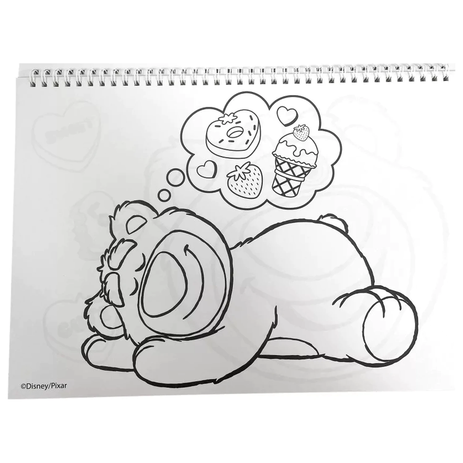 Disney Toy Story Lotso A4 špirálový skicár, 40 listov s nálepkami produktová fotografia