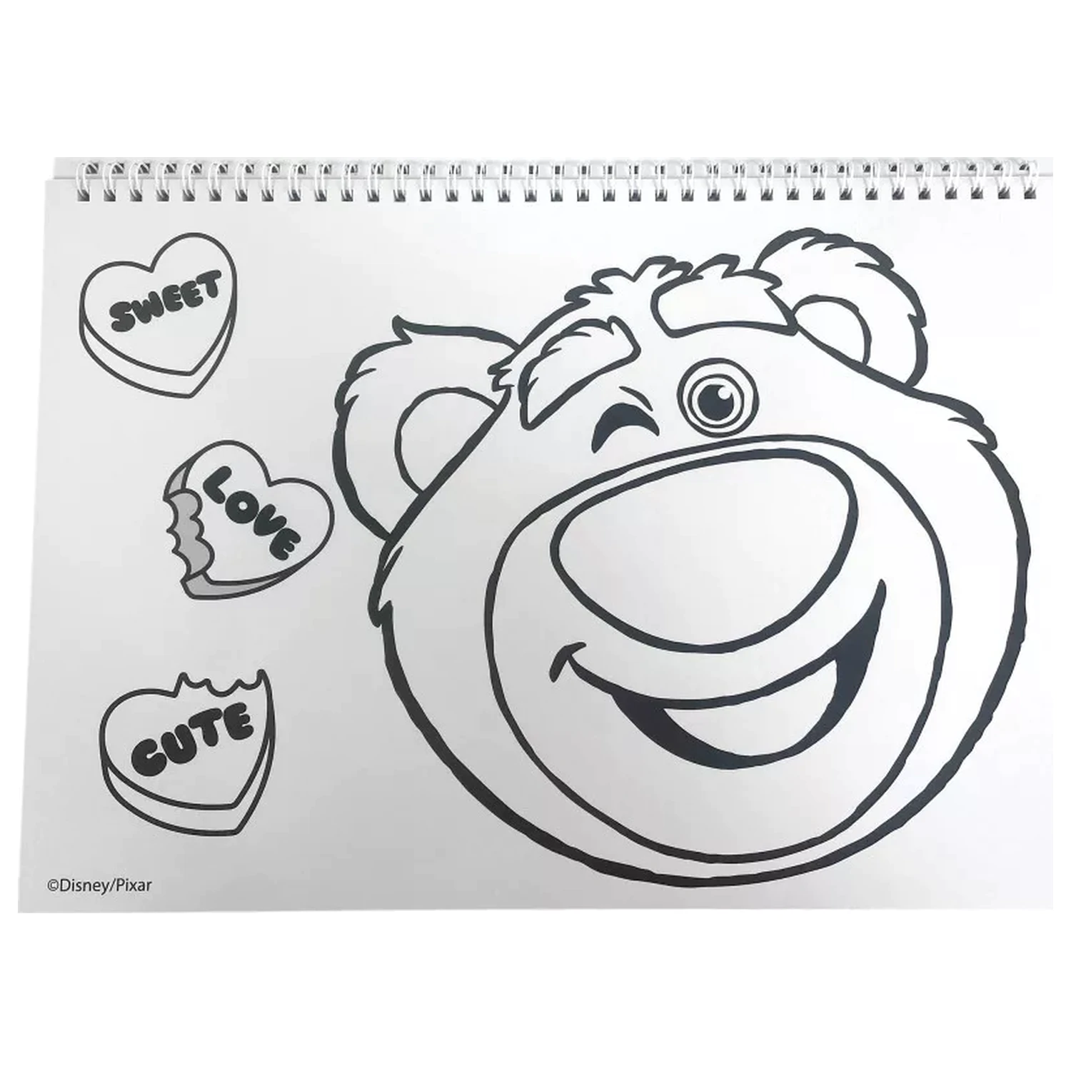 Disney Toy Story Lotso A4 špirálový skicár, 40 listov s nálepkami produktová fotografia