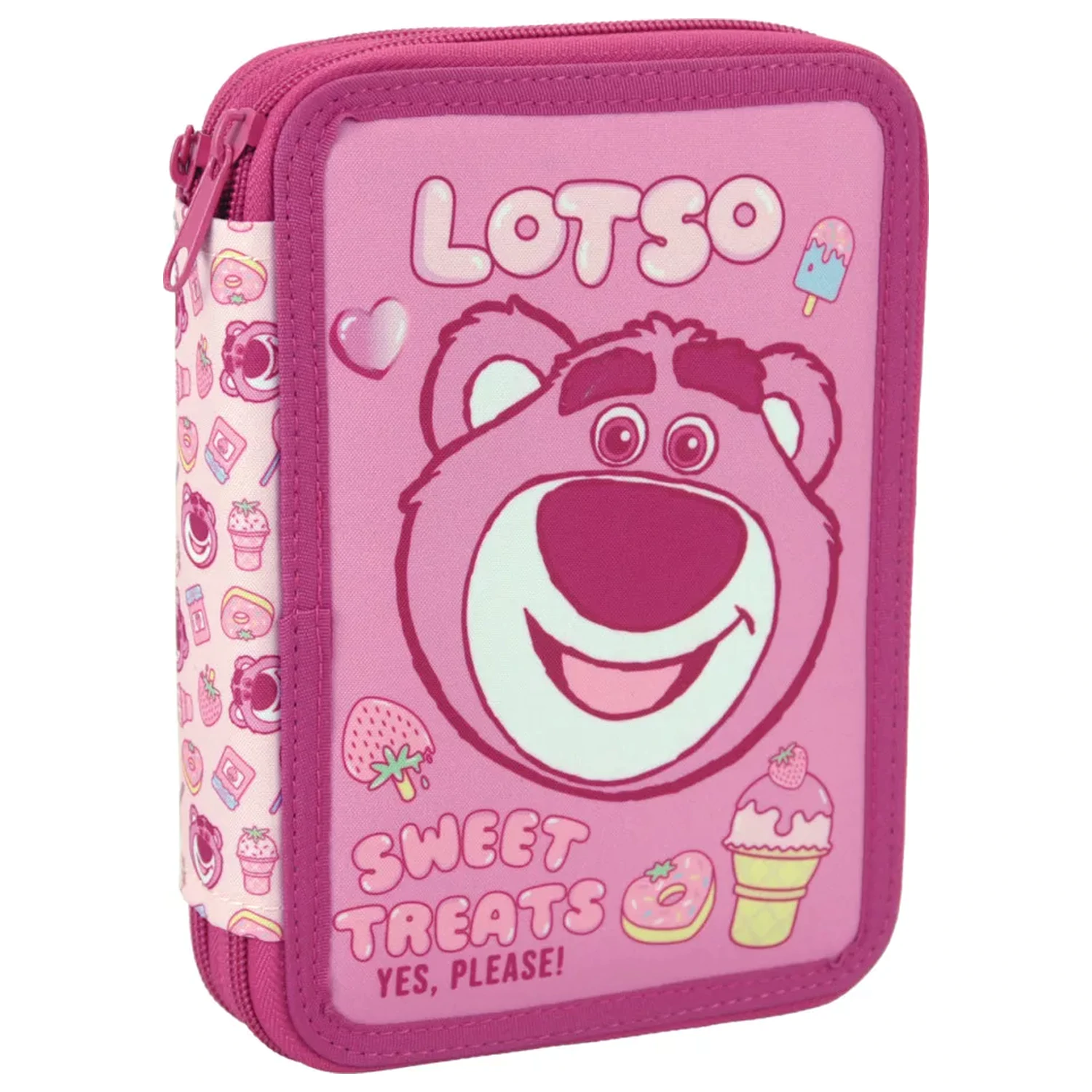 Disney Toy Story Lotso jamom plnený dvojposchodový peračník produktová fotografia
