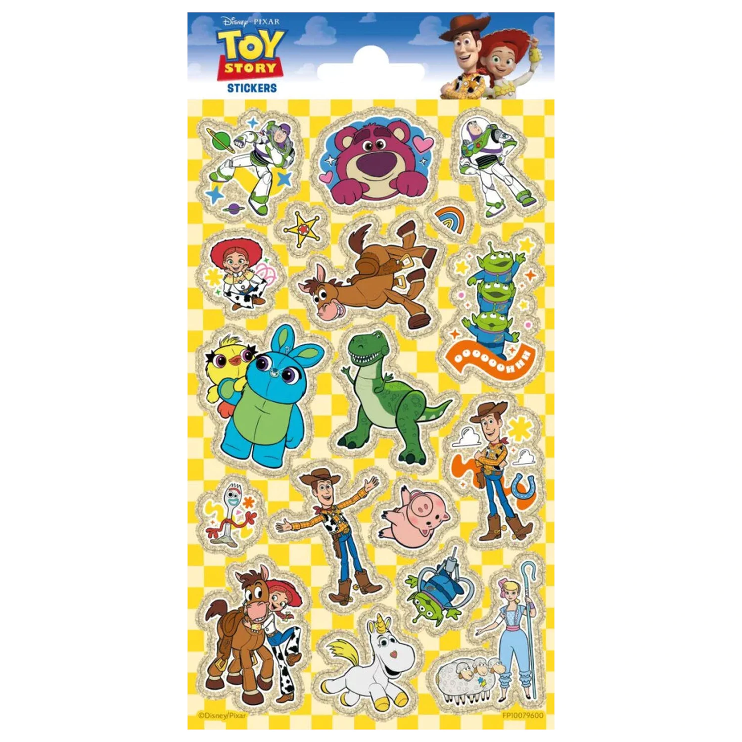 Disney Toy Story Hraví kamaráti nálepka produktová fotografia