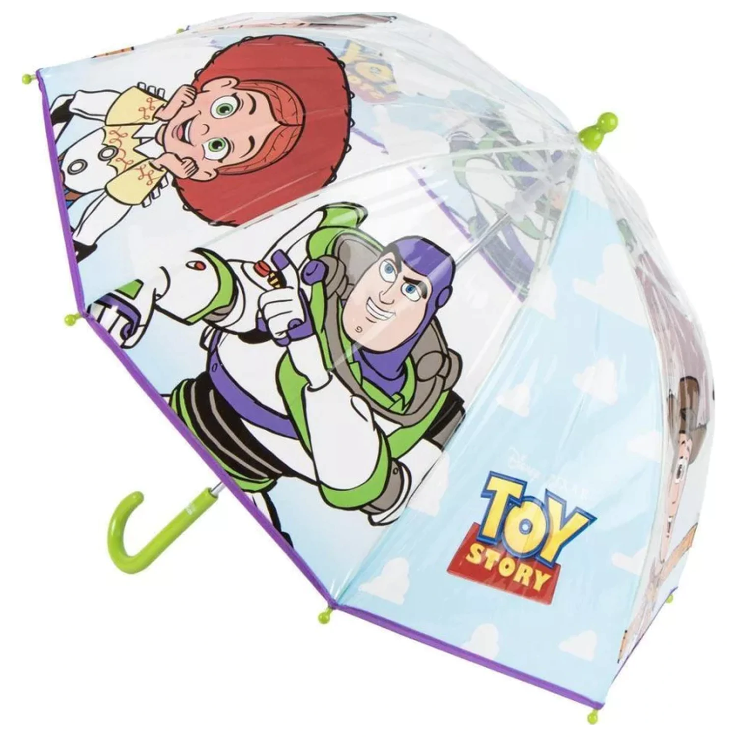 Disney Toy Story Team detský priehľadný dáždnik produktová fotografia