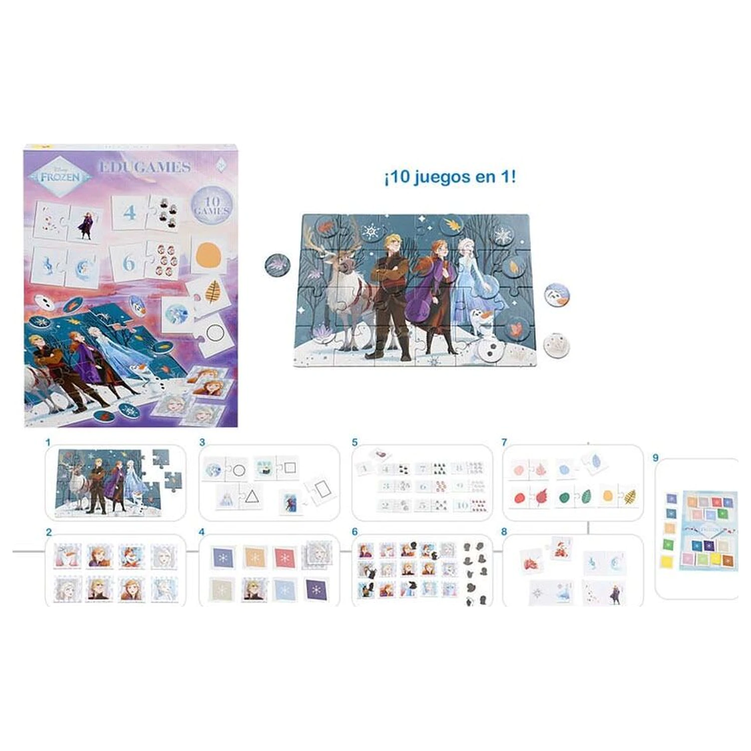 Disney Frozen hra 10 v 1 produktová fotografia