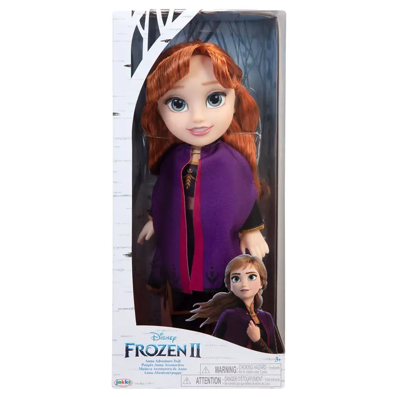 Disney Frozen 2 Anna Adventure bábika 38 cm produktová fotografia