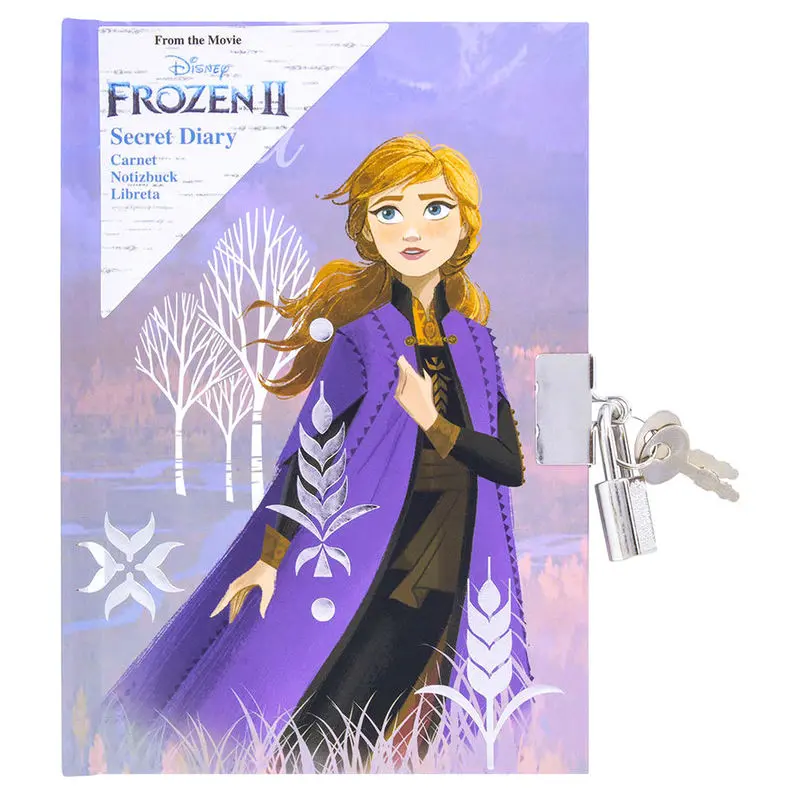 Disney Frozen 2 Anna diár produktová fotografia