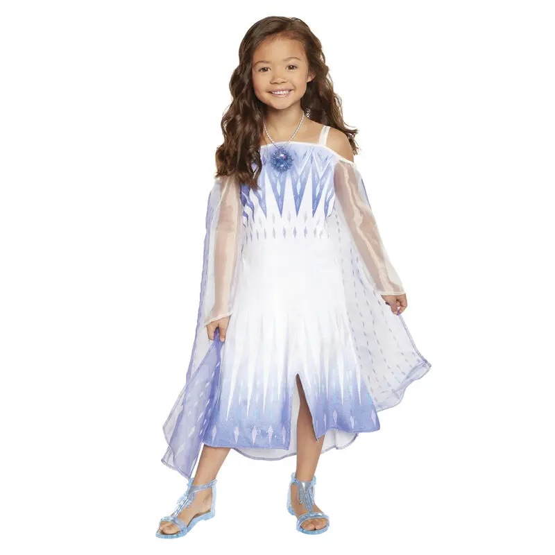 Disney Frozen 2 Elsa snowflake spirit náhrdelník produktová fotografia