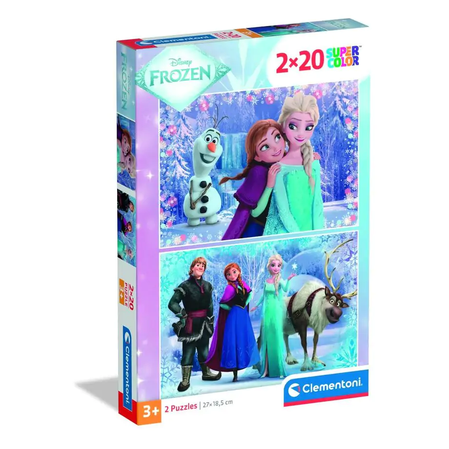 Disney Frozen 2 puzzle 2x20ks produktová fotografia