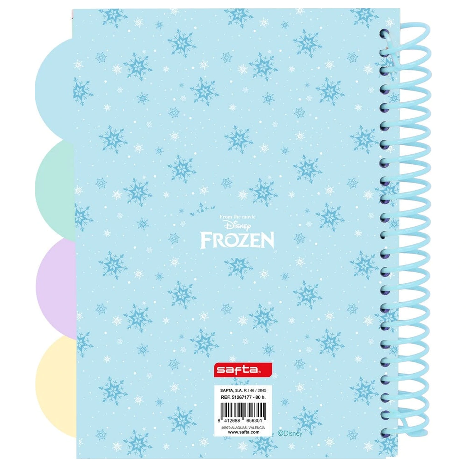 Disney Frozen A5 zošit produktová fotografia