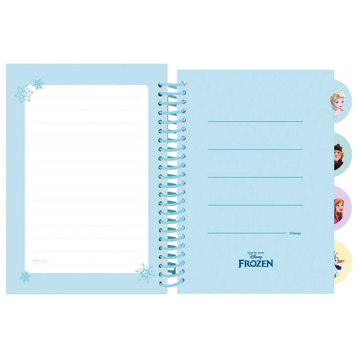 Disney Frozen A5 zošit produktová fotografia