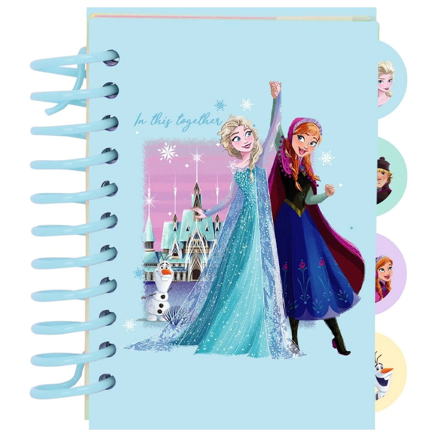 Disney Frozen A7 poznámkový blok produktová fotografia