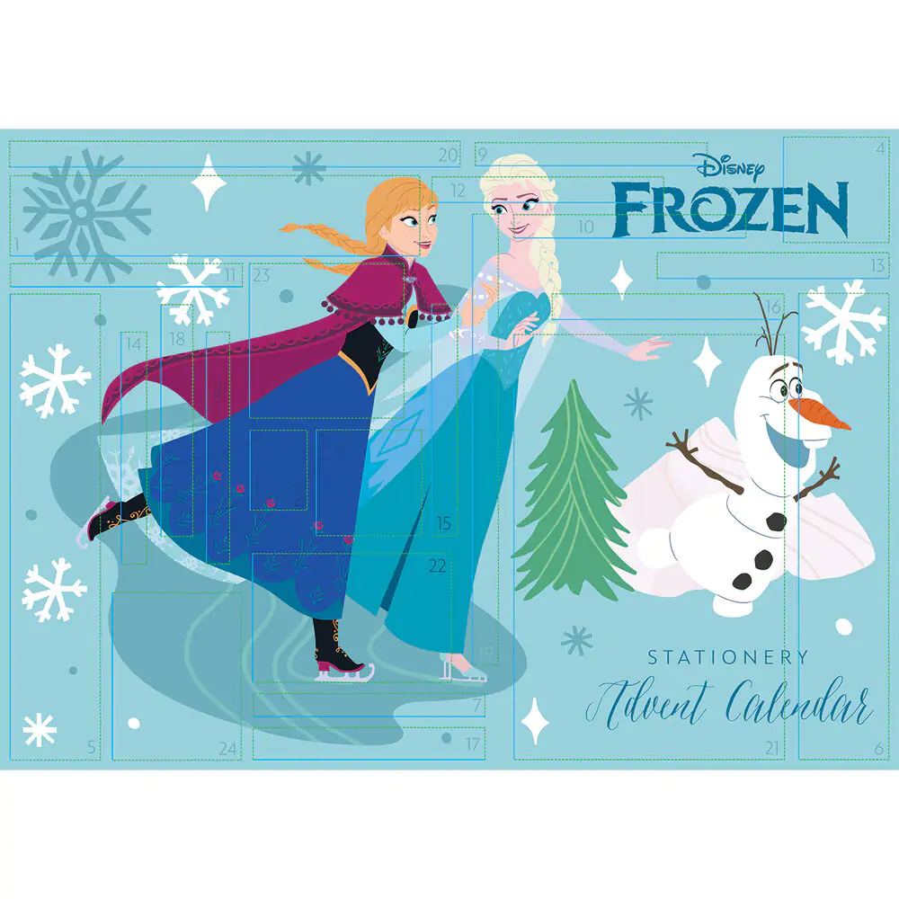 Disney Frozen adventný kalendár produktová fotografia