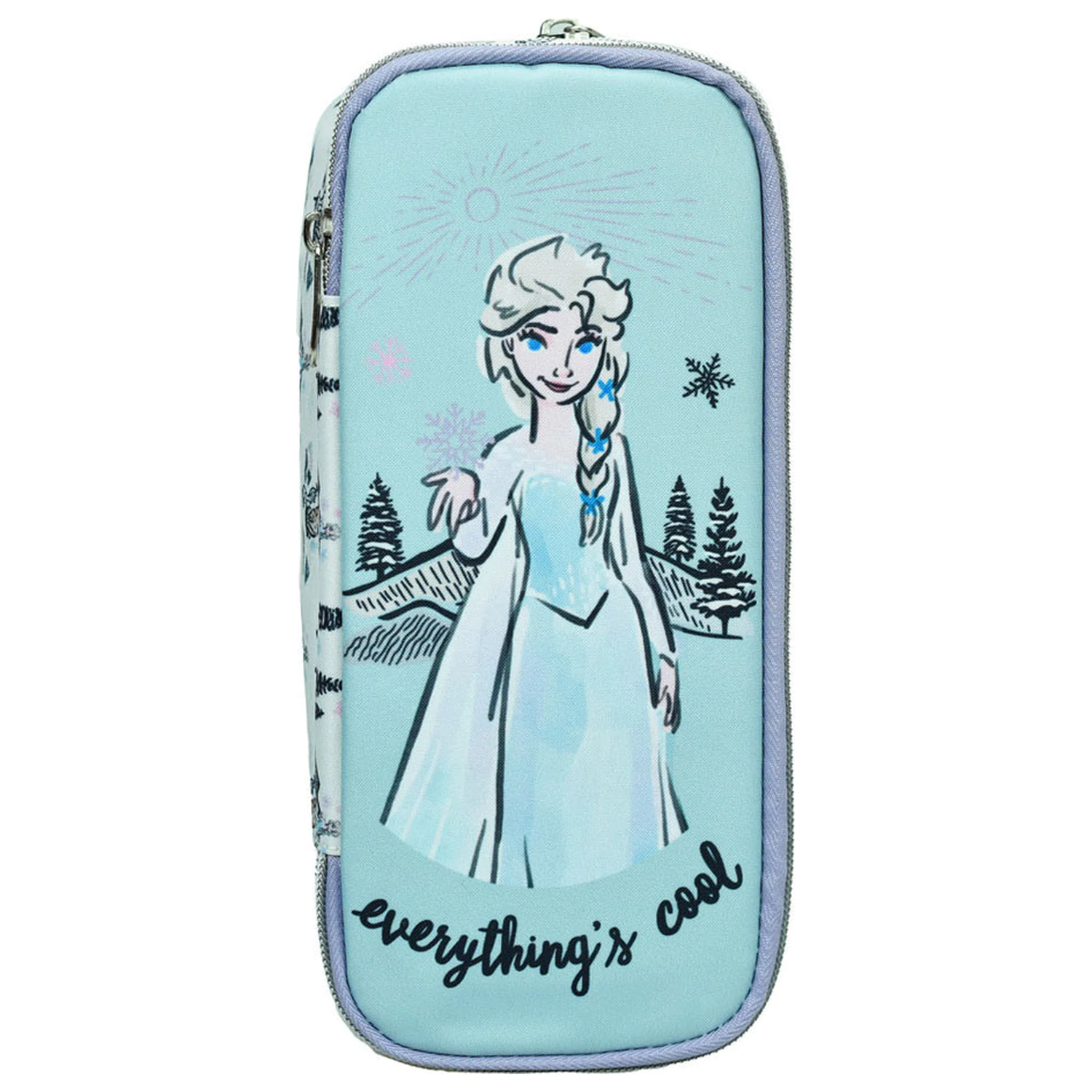Disney Frozen Adventure 2-priehradkové púzdro na ceruzky 26 cm produktová fotografia