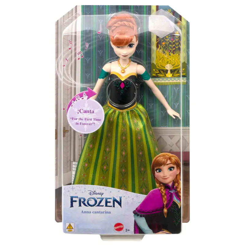 Disney Frozen Singing Anna bábika produktová fotografia