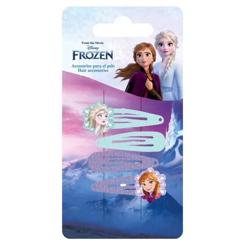Disney Frozen blister pack 4 sponky do vlasov produktová fotografia