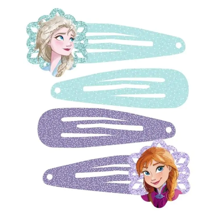 Disney Frozen blister pack 4 sponky do vlasov produktová fotografia
