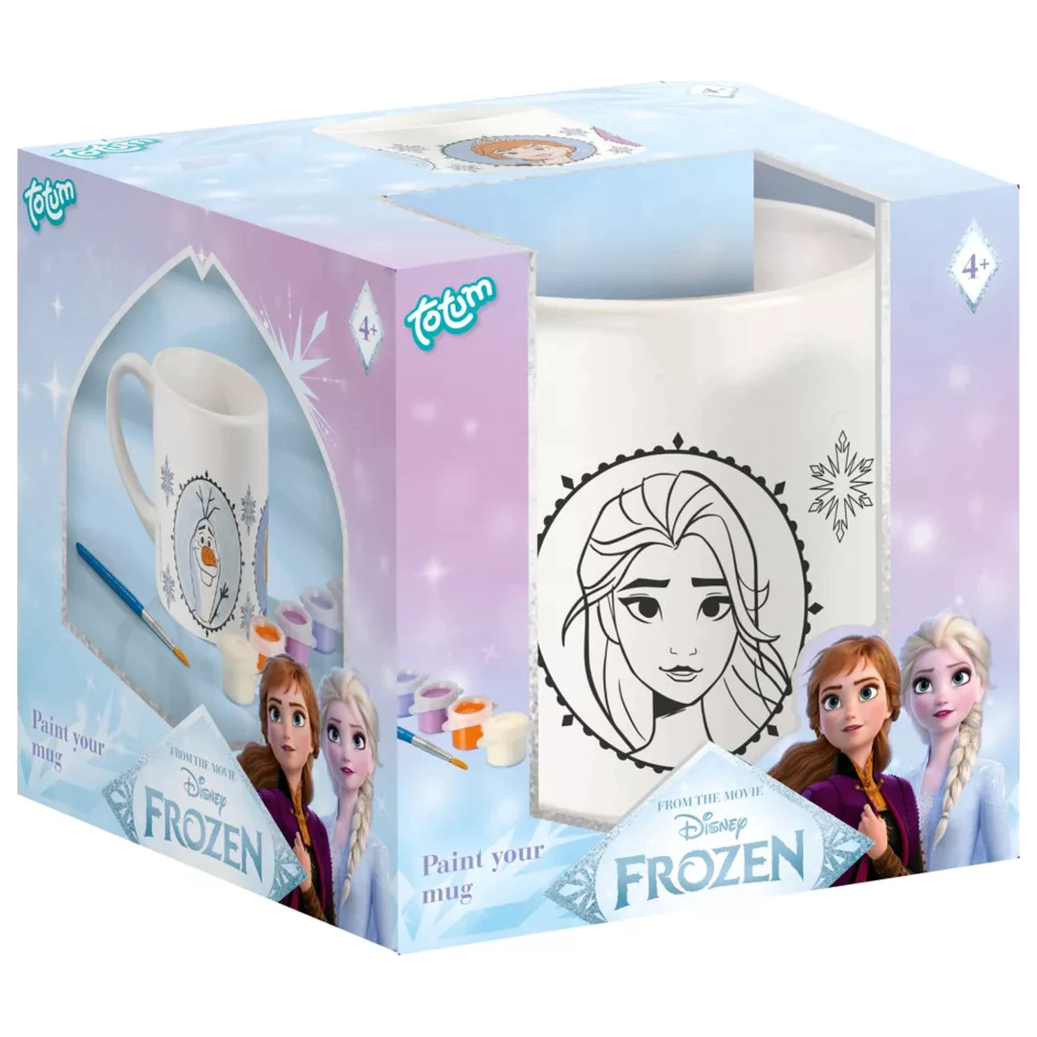 Disney Frozen Destiny maľovaťelný porcelánový hrnček 235 ml produktová fotografia