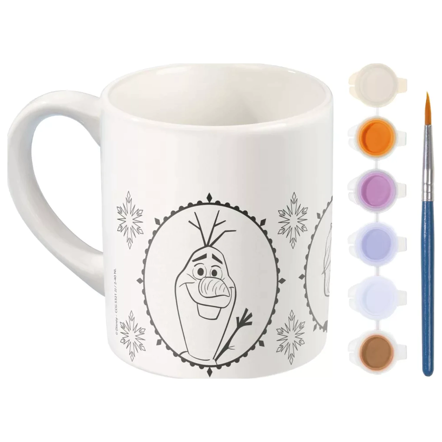 Disney Frozen Destiny maľovaťelný porcelánový hrnček 235 ml produktová fotografia