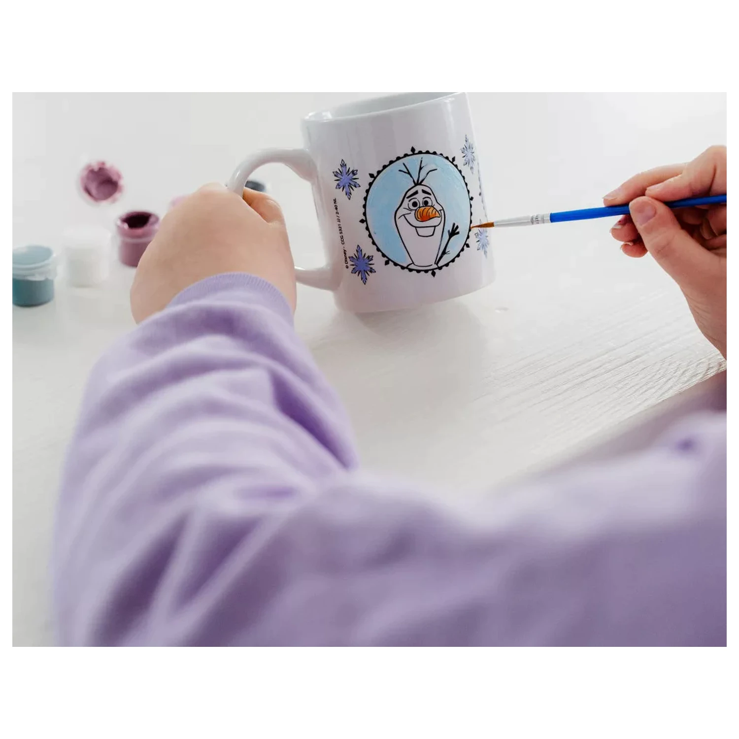 Disney Frozen Destiny maľovaťelný porcelánový hrnček 235 ml produktová fotografia