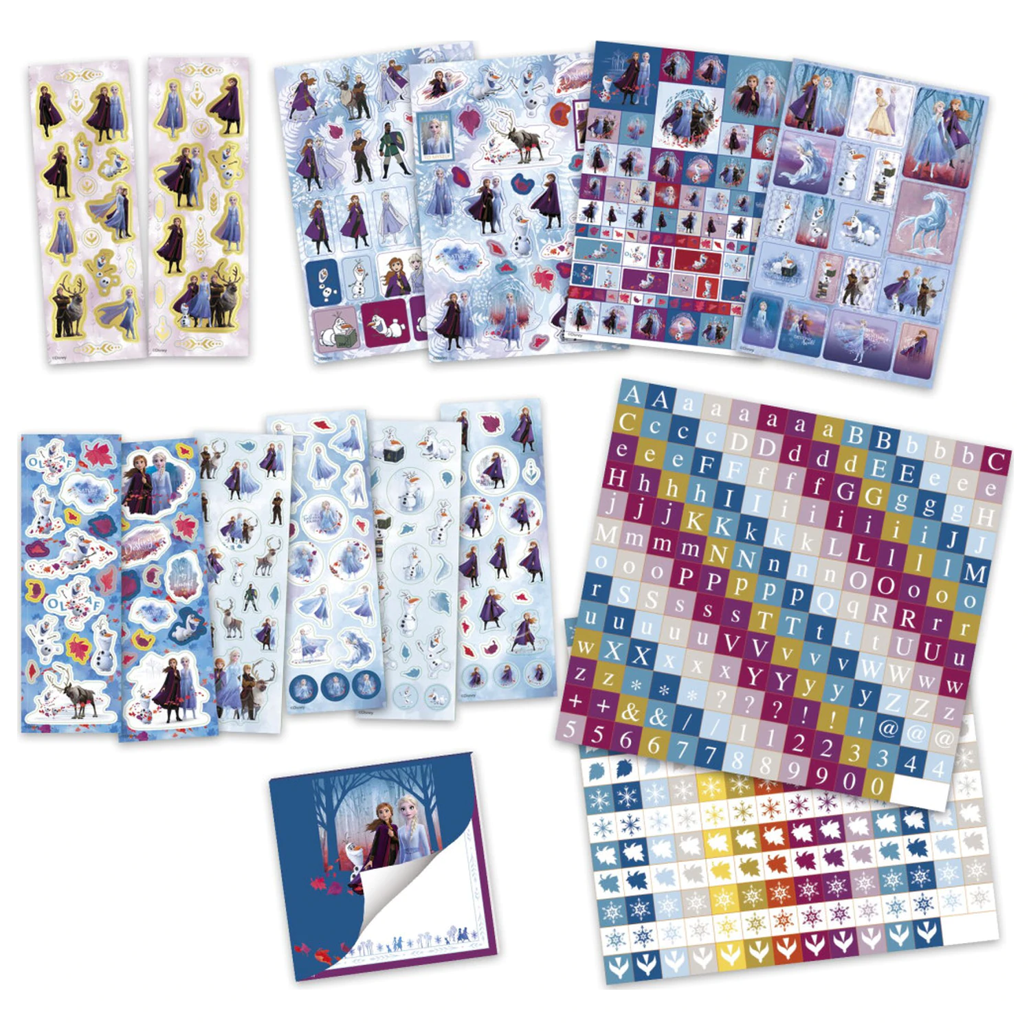 Disney Frozen Destiny súprava nálepiek, 500 kusov produktová fotografia