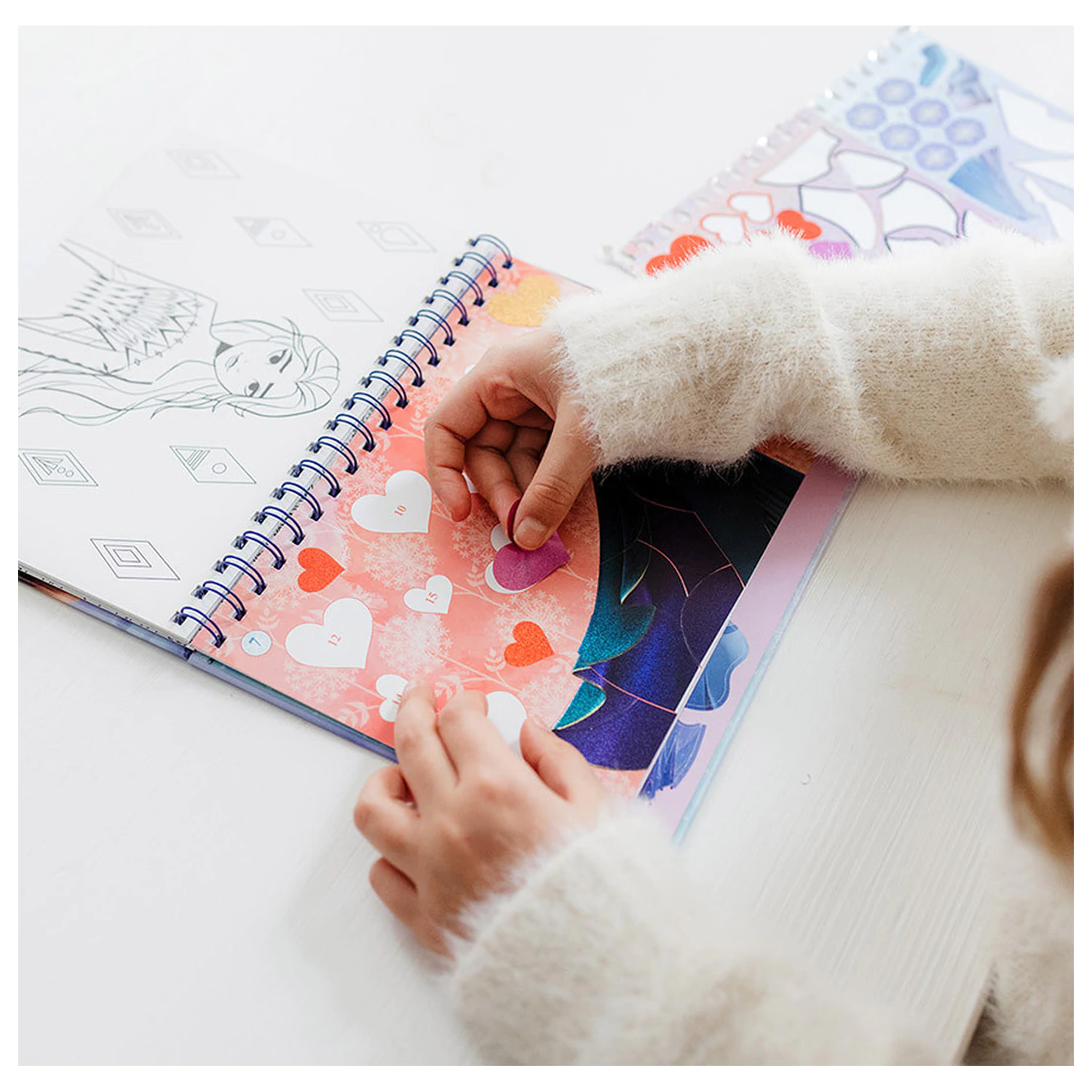 Disney Frozen Destiny Puzzle Nálepka a omaľovánkový set produktová fotografia