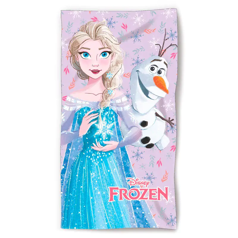 Disney Frozen Elsa & Olaf mikrovláknová osuška na pláž 70 x 140 cm termékfotó