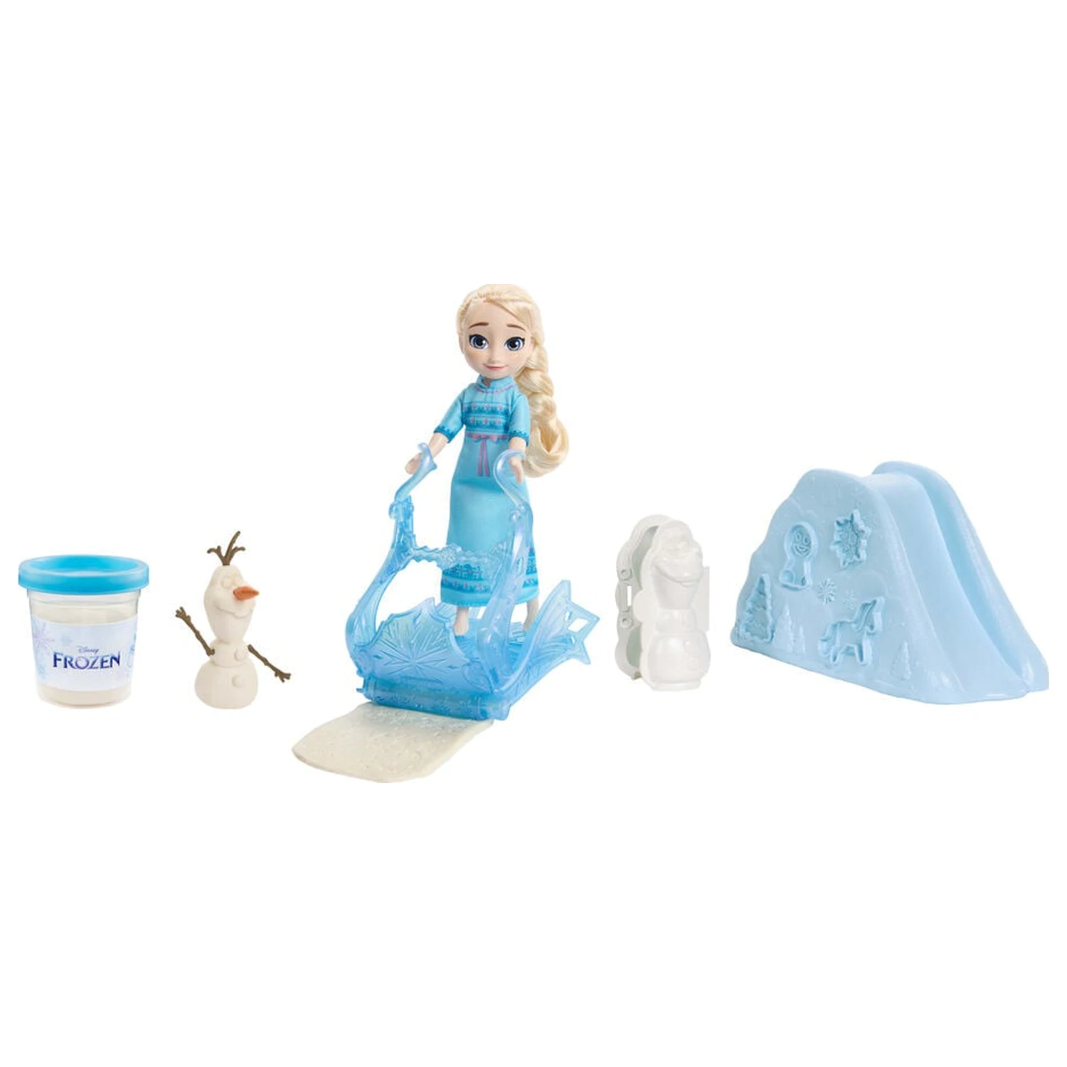 Disney Frozen Elsa a Olaf blistrová bábika produktová fotografia