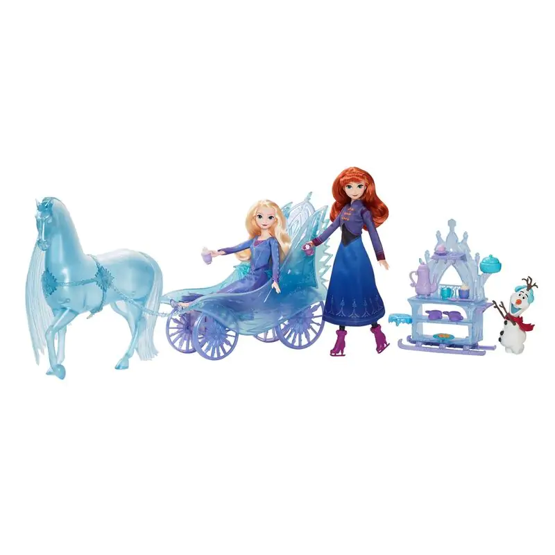 Disney Frozen Elsa bábika + Carriage Nokk Playset produktová fotografia