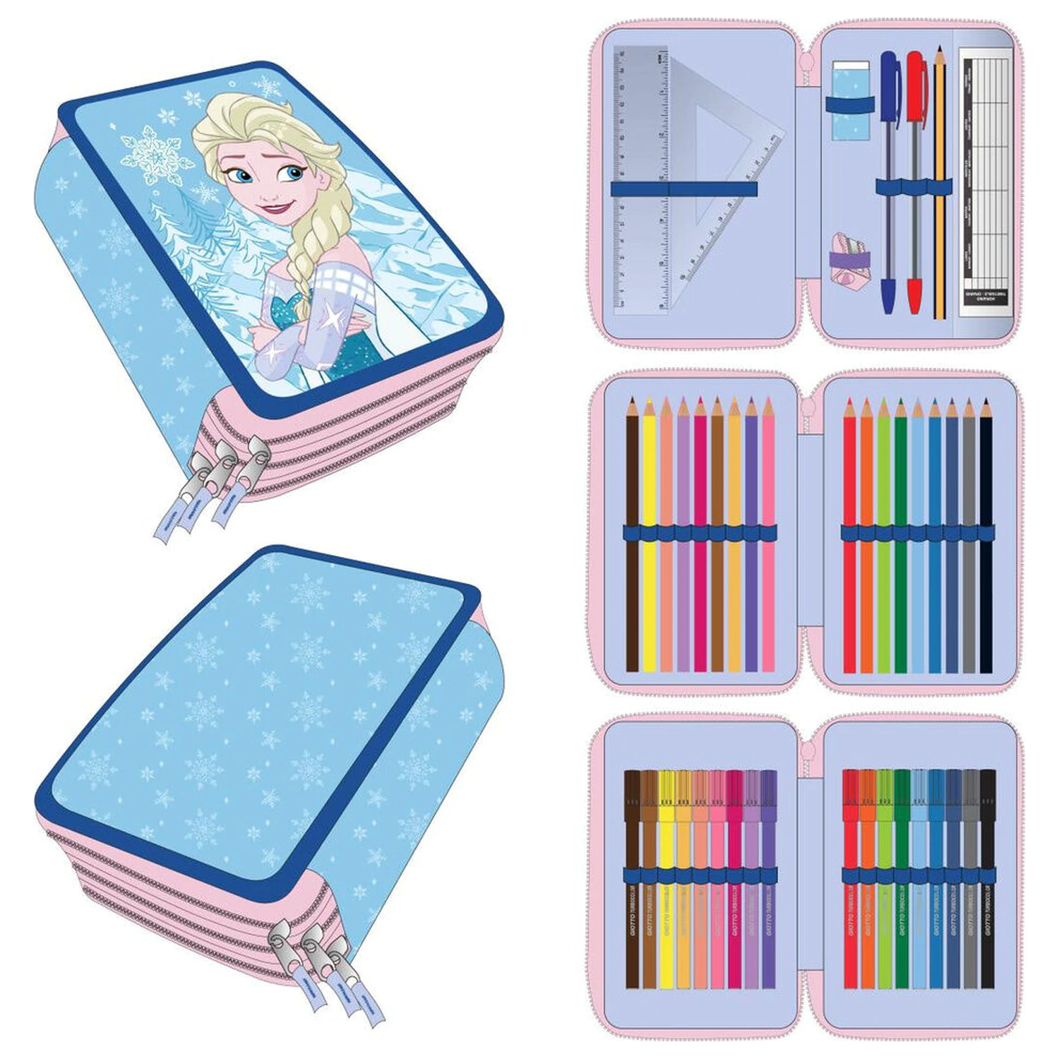 Disney Frozen Elsa trojitý peračník produktová fotografia