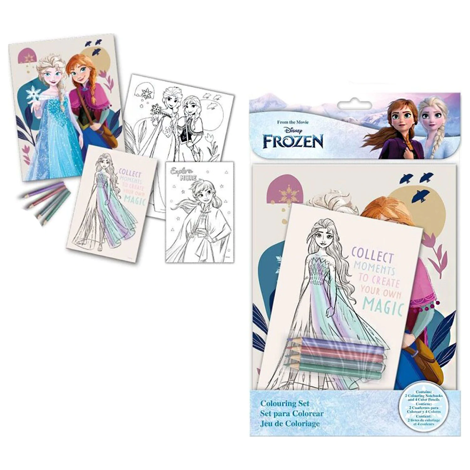 Disney Frozen Začarovana súprava na vyfarbovanie produktová fotografia