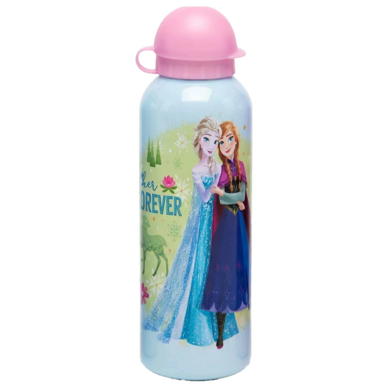 Disney Frozen Forever hliníková fľaša na vodu 500 ml produktová fotografia