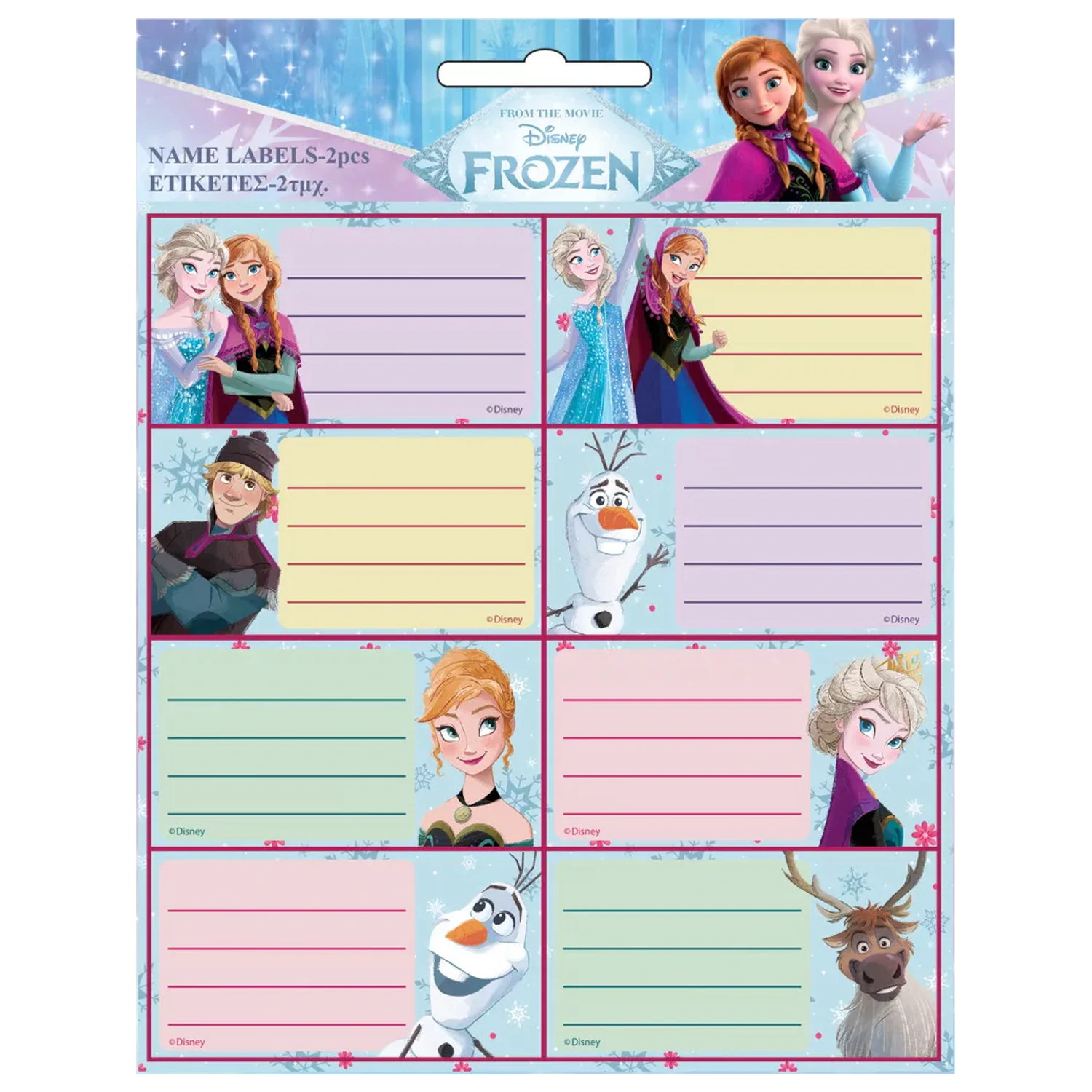 Disney Frozen Forever nálepka na notebook, 16 kusov produktová fotografia