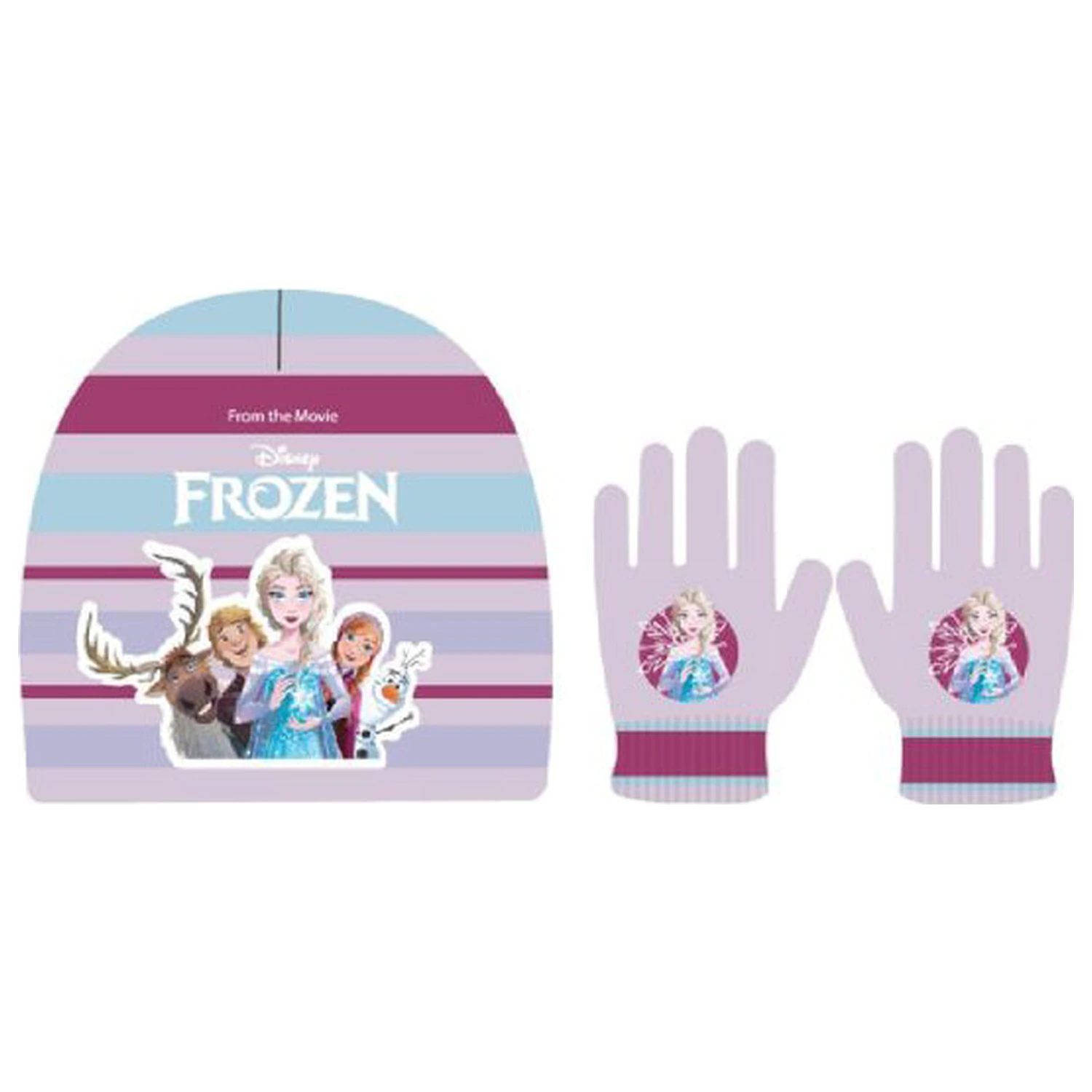 Disney Frozen Friends Detská čiapka a rukavice súprava produktová fotografia