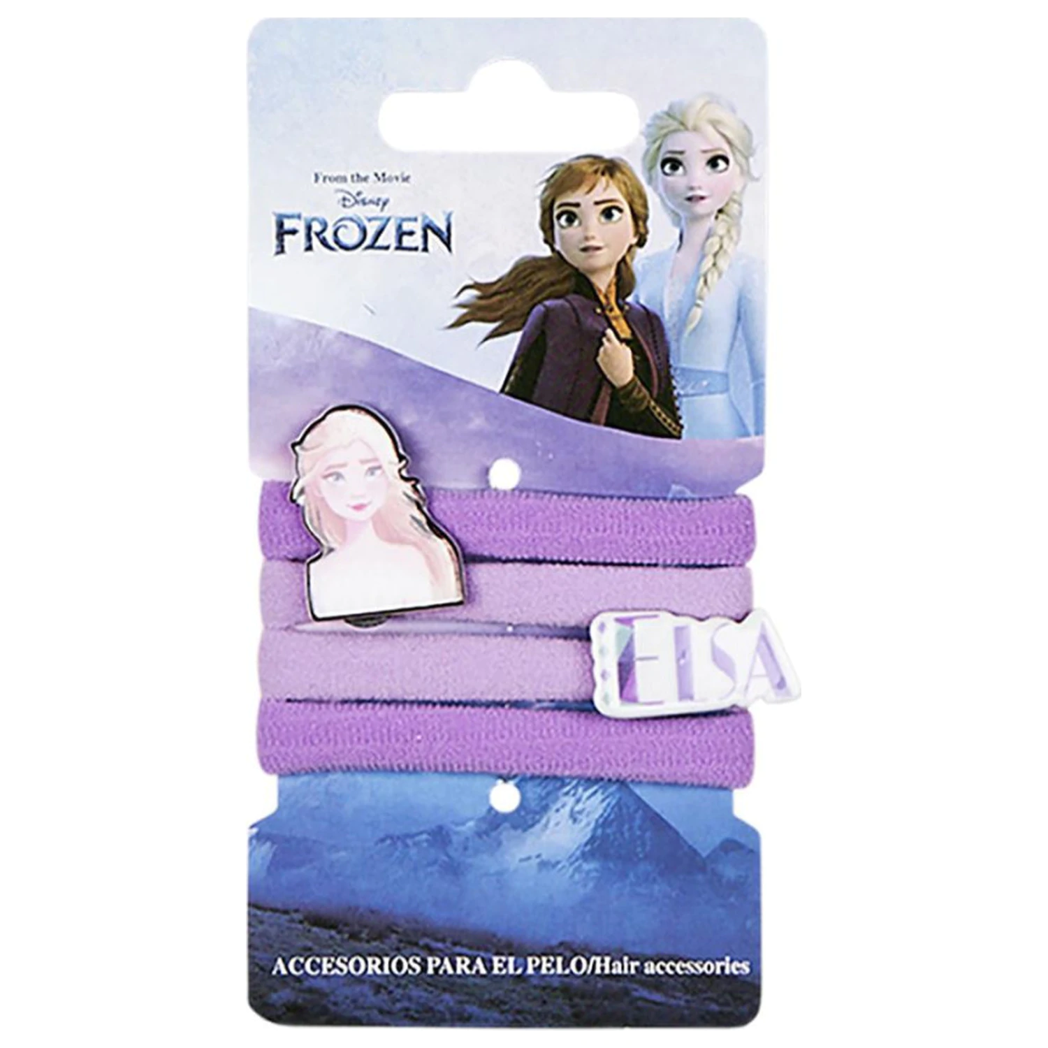 Disney Frozen Súprava 4 ks gumičiek do vlasov Frosty produktová fotografia