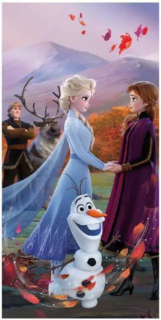 Disney Frozen osuška, plážová osuška Wind 70*140 cm produktová fotografia