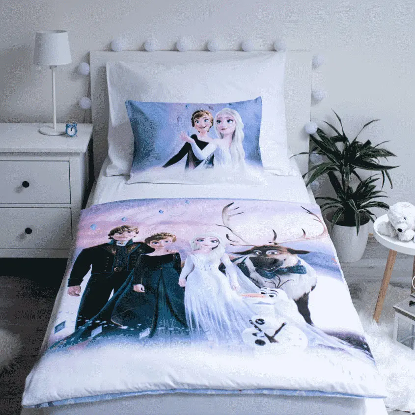 Disney Frozen detský obliečka na perinu 100x135 cm, obliečka na vankúš 40x60 cm produktová fotografia