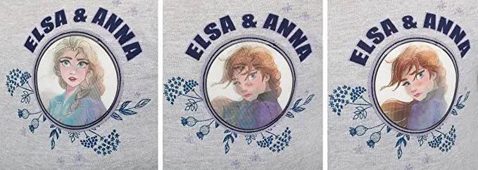 Disney Frozen detská mikina s holografickou potlačou produktová fotografia