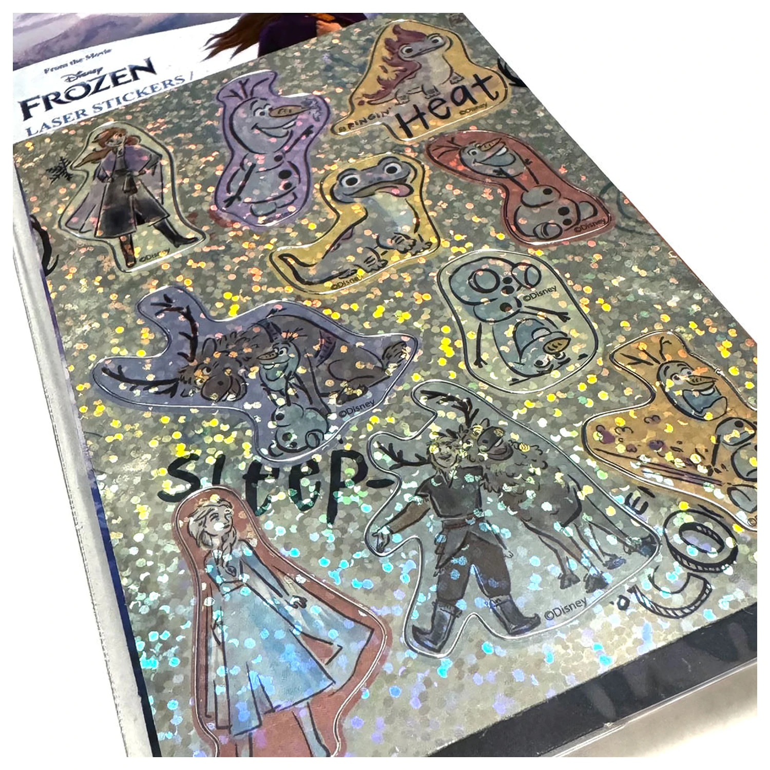 Disney Frozen súprava nálepiek s tepelným hologramom produktová fotografia